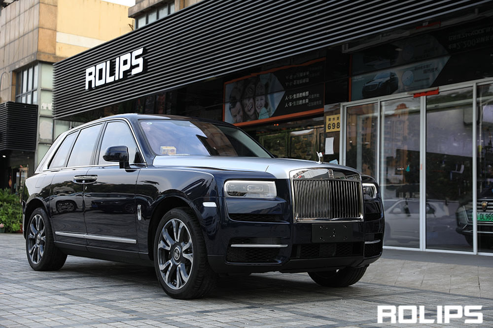 勞斯萊斯貼ROLIPS隱形車(chē)衣有什么用？