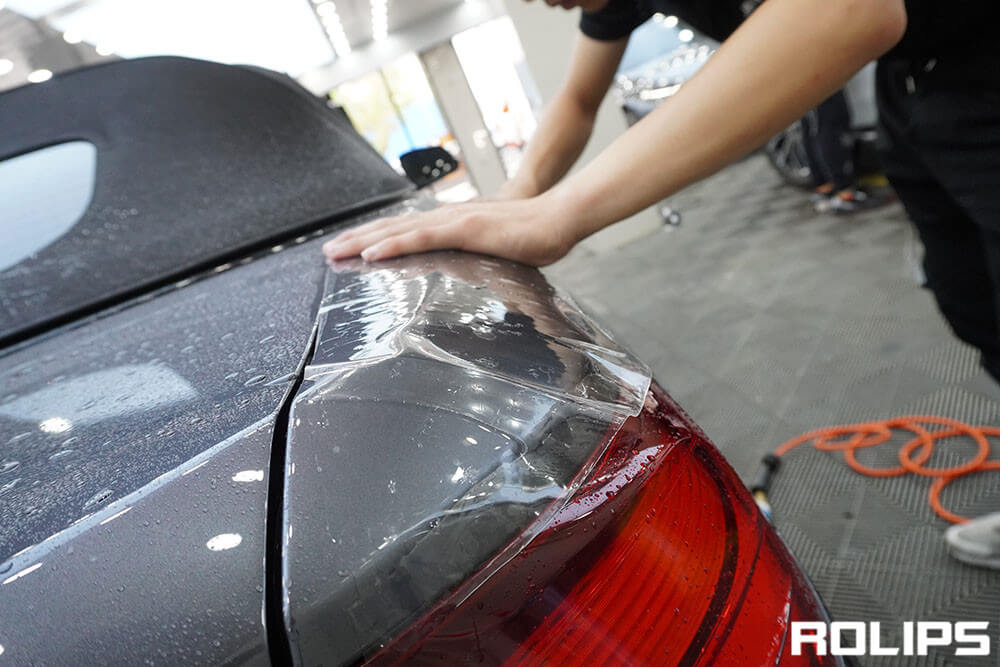 車衣怎么貼？汽車貼車衣詳細(xì)步驟流程教程（5）