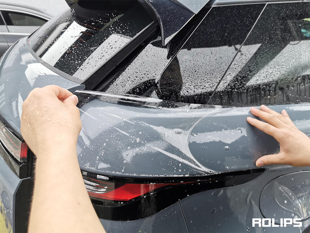 冬季貼車衣需要注意什么？剛貼完車衣下雪了怎么辦？（2）