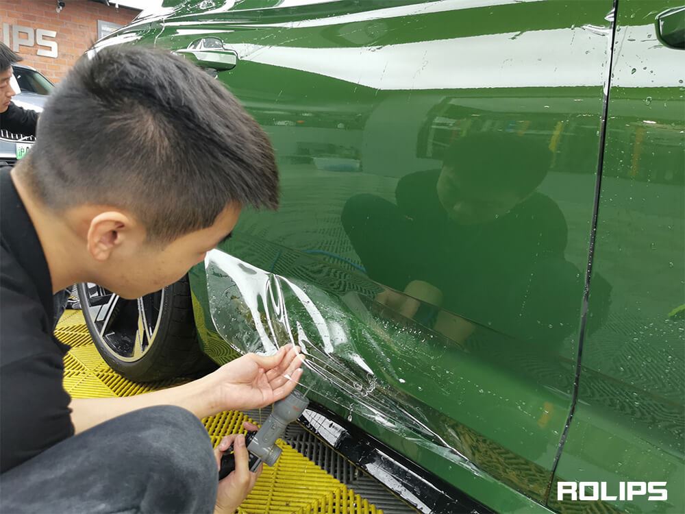 剛貼的隱形車衣可以直接跑高速么？多久可以行使？（4）