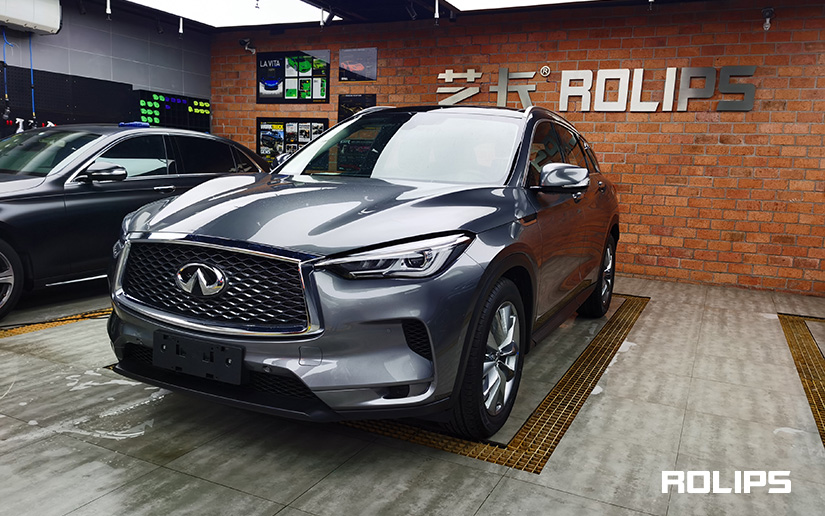 英菲尼迪QX50貼ROLIPS隱形車衣怎么樣？